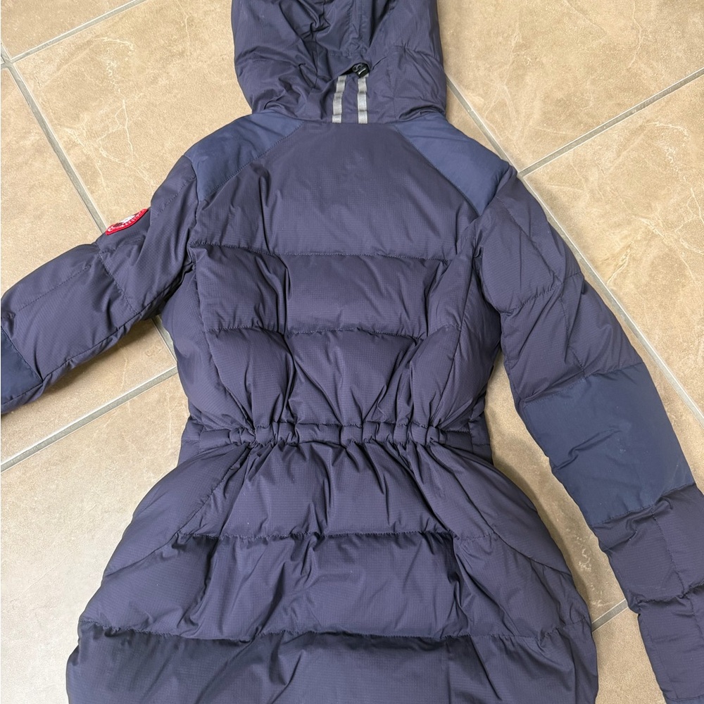 Canada Goose Women's Alliston Blue Puffer Jacket - Picture 7 of 10